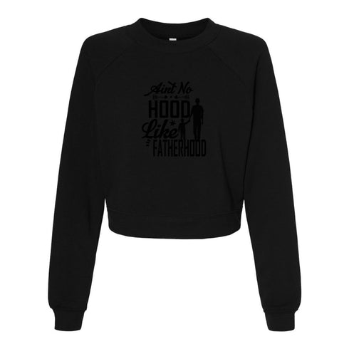 BELLA CANVAS WOMEN'S CROPPED FLEECE PULLOVER 7505